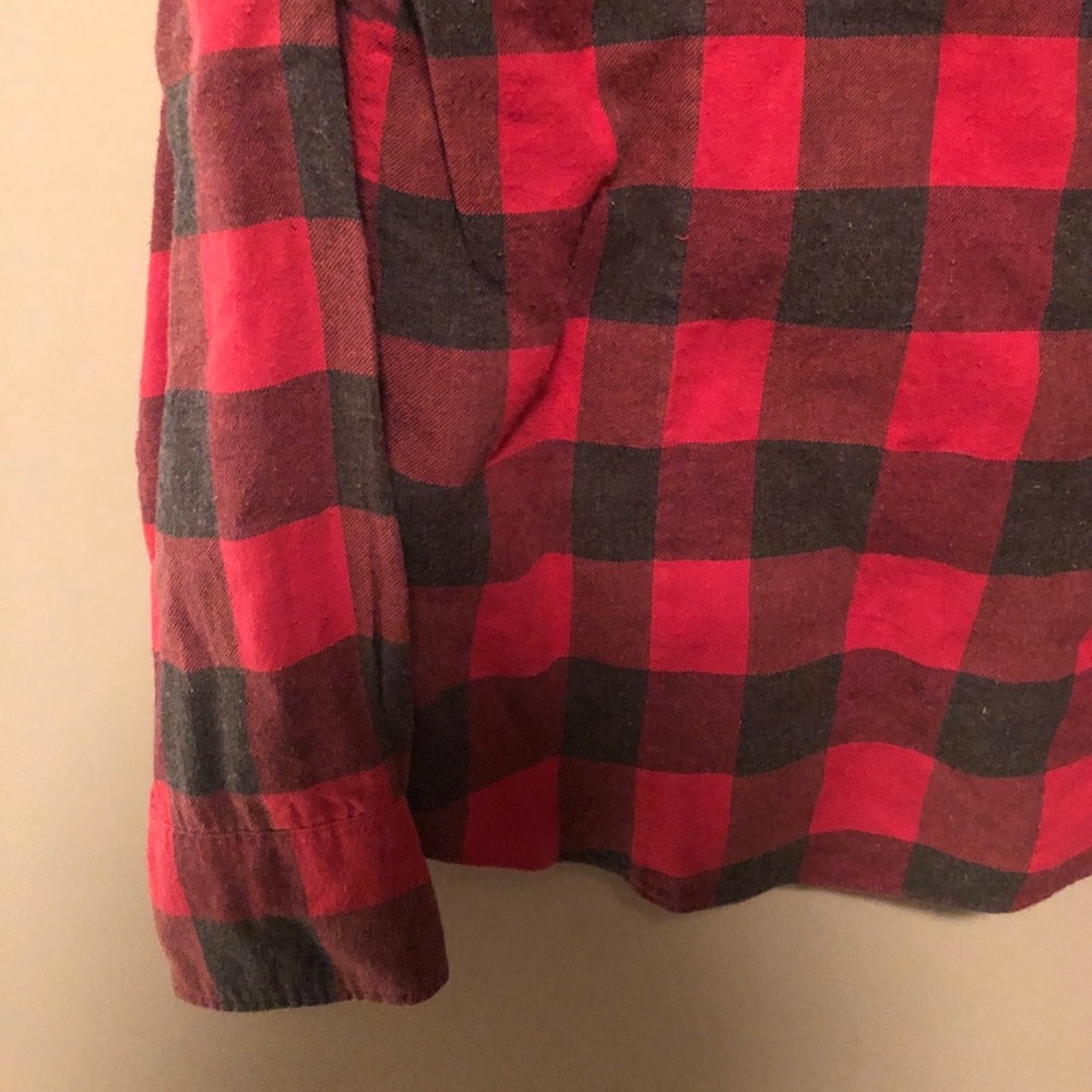 J Crew “Perfect” Buffalo Check Button-Up - image 4